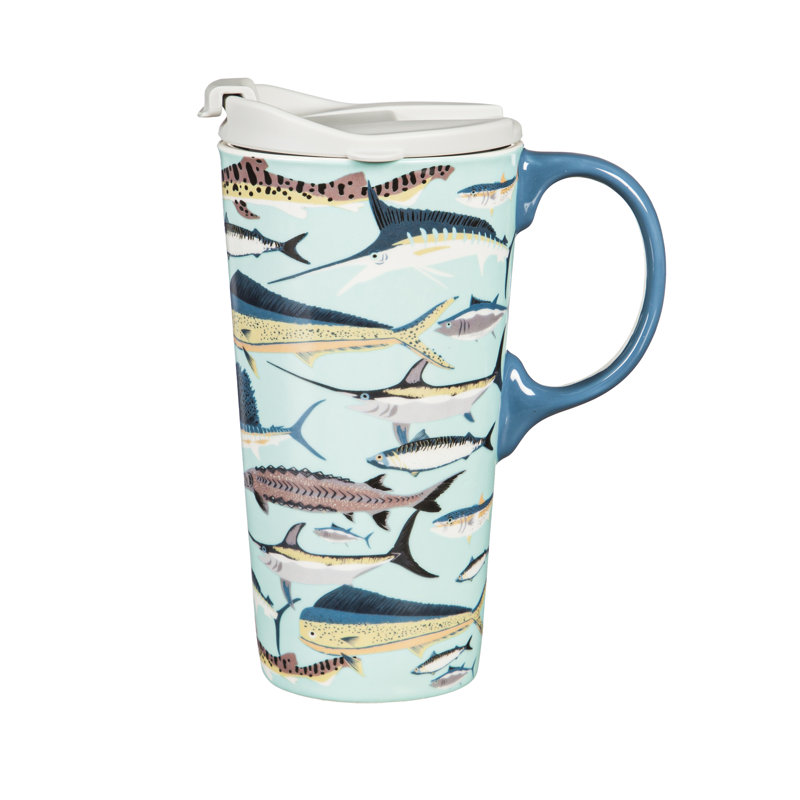 Grande tasse à café en céramique