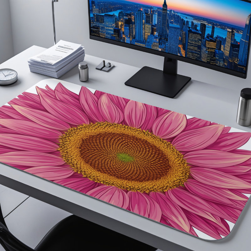 Polyester Desk Pad, 23.6x13.8