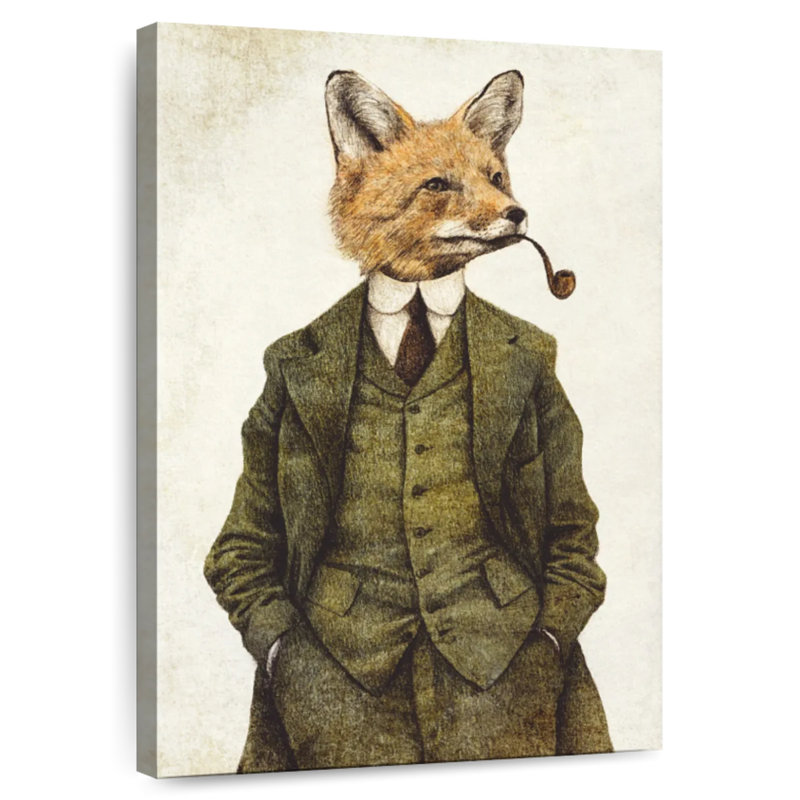 Ketti The Fox, 12" H x 8" W