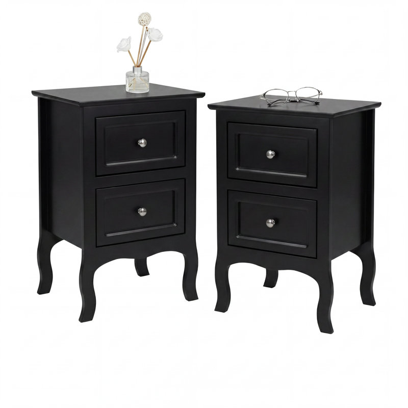 Table de chevet Fetuuaho, Noir
