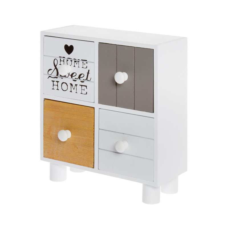 East Dunbar 20cm W 4 - Drawer Chest of Drawers