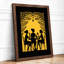 Gathering In Gold Art Deco - Print-313499260-313499256