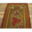 1890s Hooked Small Scatter Size American Wool Antique Rug