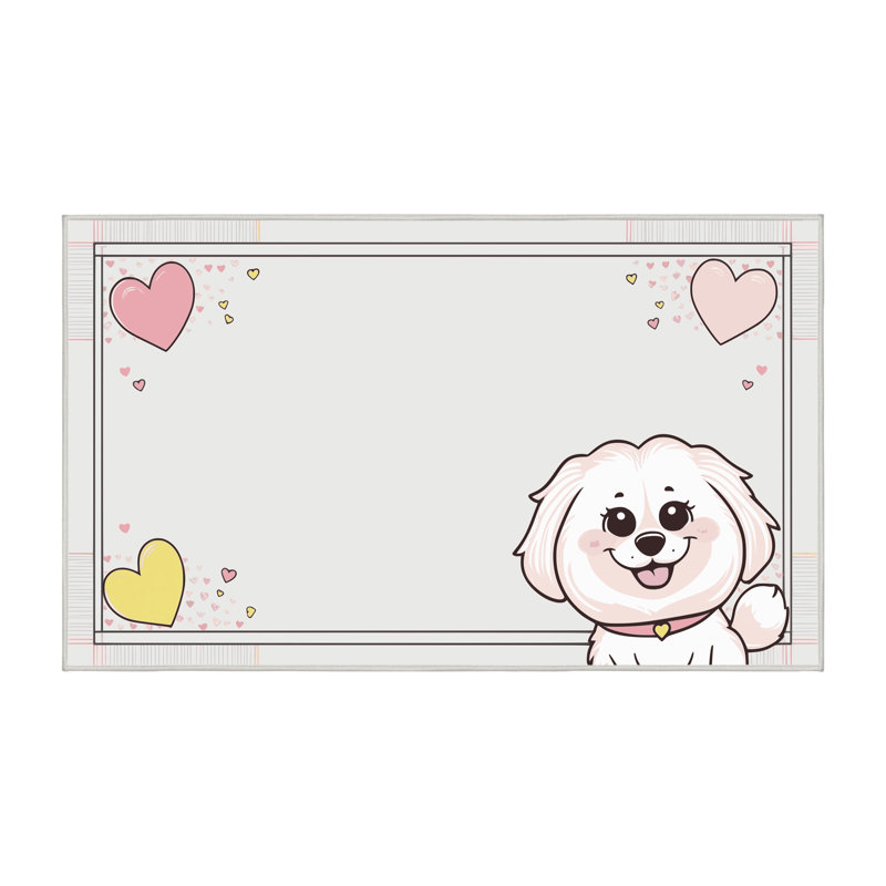 Tapis Harriet Bee, Tapis de couloir 2 pi x 4 pi