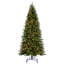 Gioele 7.5' Lighted Artificial Pine Christmas Tree