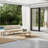 Veridian Outdoor 3-Seater Sofa With Water-Repellent Cushions