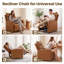 Fauteuil inclinable brun-1322252798