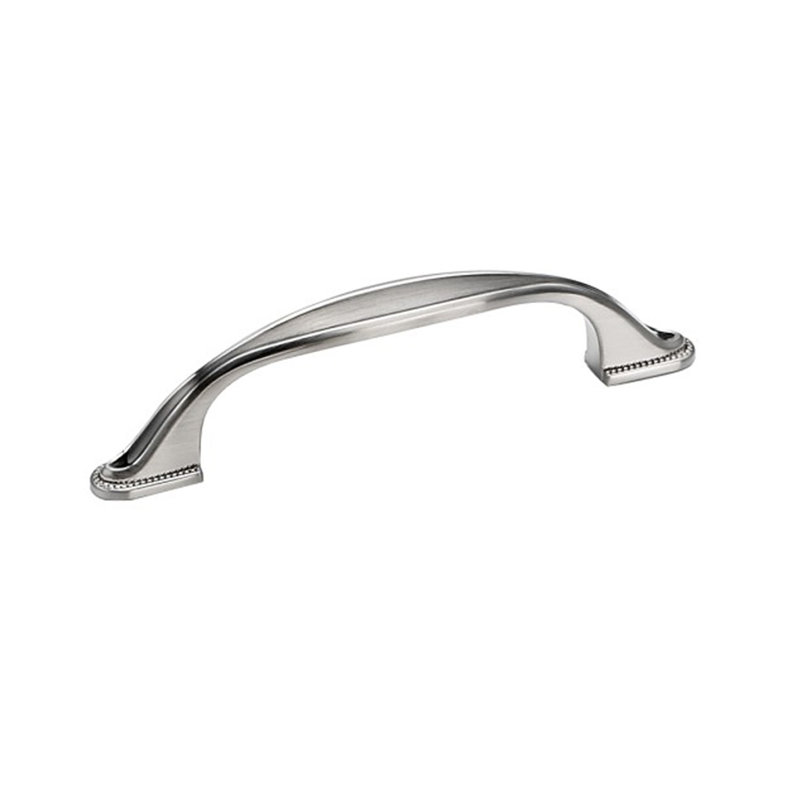 Poignée arche 3 3/4" center to center, Nickel brossé