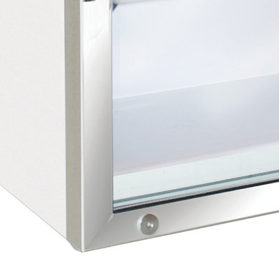 Maxx Cold X-Series Merchandiser Freezer, Countertop, 3.5 cu. ft. Storage Capacity, in White