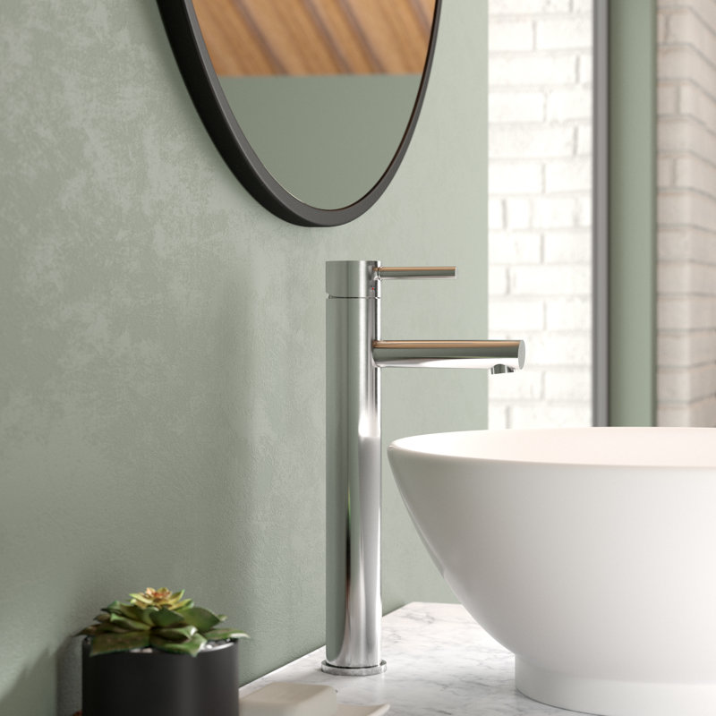 Align Single Hole Bathroom Faucet, Chrome