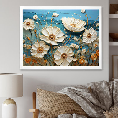 «Cool And Calming Flower Blooming Fields III», reproduction sur toile