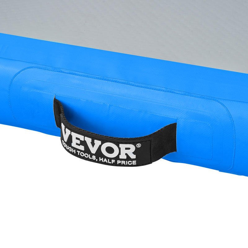 Blue PVC Inflatable Gymnastics Tumbling Mat, 118"