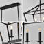 Industriel noir mat 5 - salon, luminaire suspendu linéaire pour la salle à manger, la chambre à coucher, le couloir, la cuisine à suspendre moderne, îlot