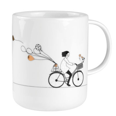 Tasse à café en porcelaine Hobby