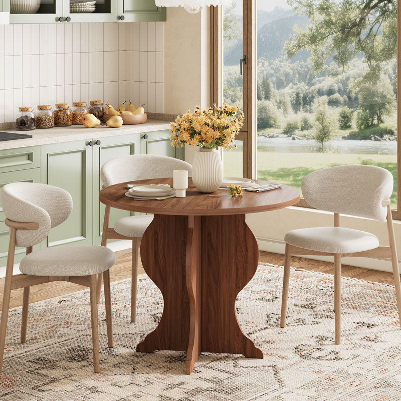 31.5" Small Round Dining Table