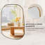 Miroir de salle de bain Huldrik Cadre en acier inoxydable-608158779-618668852