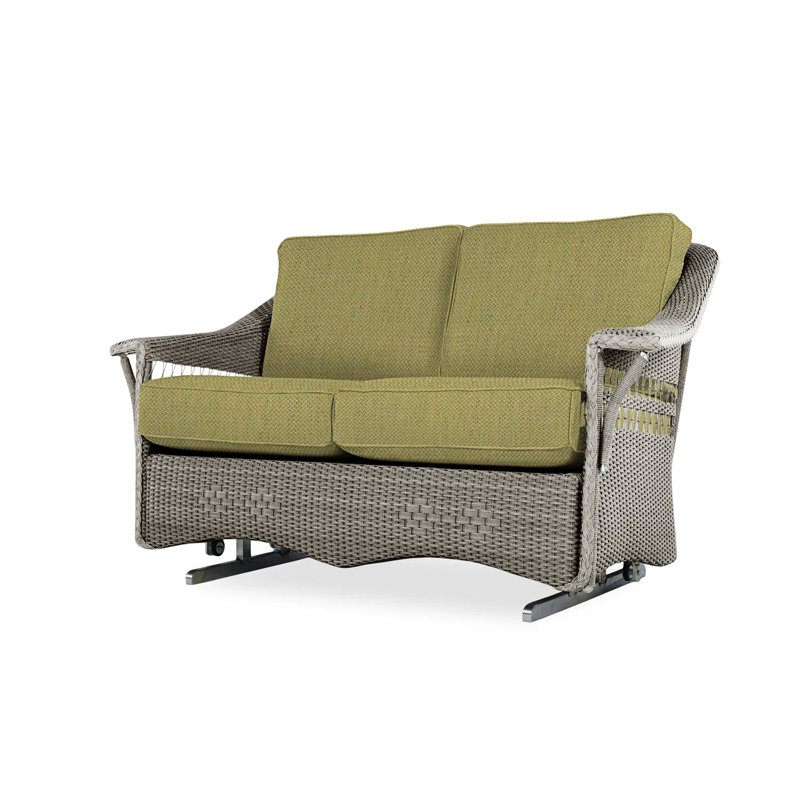 Nantucket Outdoor 2 - Seat Loveseat, Stratosphere Cloud, Pewter