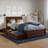 Lamecia Platform Bed with Panel Footboard and Storage Drawers-1845808022-1845808023