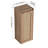 12" Bathroom Side Cabinet,Soft Close Doors,Float Mounting Design-1598381511