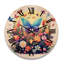 Horloge murale en bois massif Mounthill-75290066