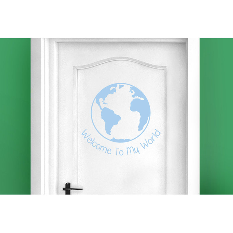 Wall Decal, Light Blue