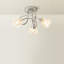 Goodson Crystal Semi Flush Mount