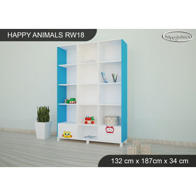 187cm H X 132cm W Kids Bookcase
