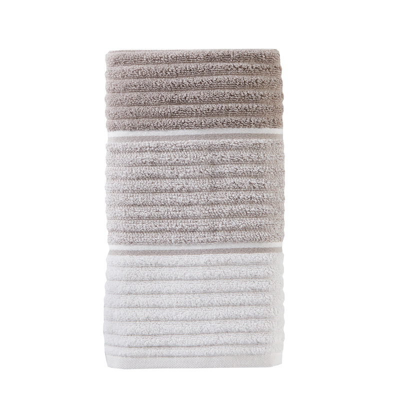 Kerley Cotton Plush Hand Towel, Taupe