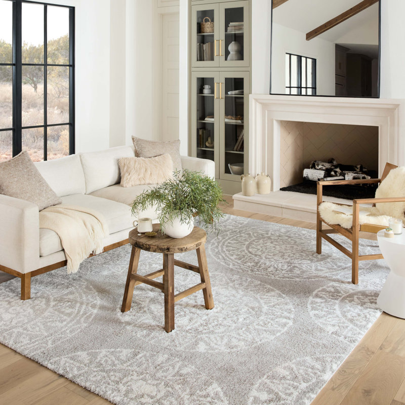 Hudnall Indoor Rug, Rectangle 3'11" x 6'