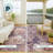 Machine Washable Indoor/Outdoor Chantille ACN2882 Floral Rug-1832707975-1832707974