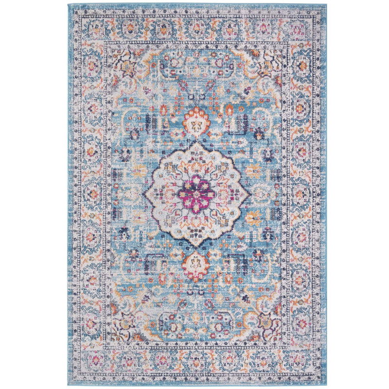 Marrakech Vintage Rugs in Multicolour | 410, Rectangle 120 x 170cm