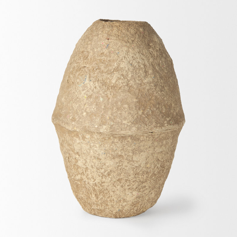 Vase de table en papier mâché Lovatt, H 18 po x l 12 po x P 12 po