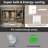 32" H x 60" W Jayland Rectangular Silver Aluminum Frame Recessed/Surface Mount Medicine Cabinet with Anti-Fog Mirrors, 3 Color Temperatures Dimmable Lights and Adjustable Glass Shelves-1147550653