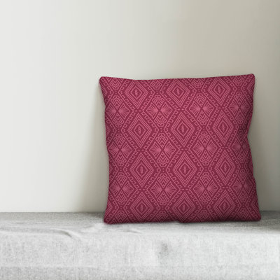 Tribal Geometric Throw Pillow