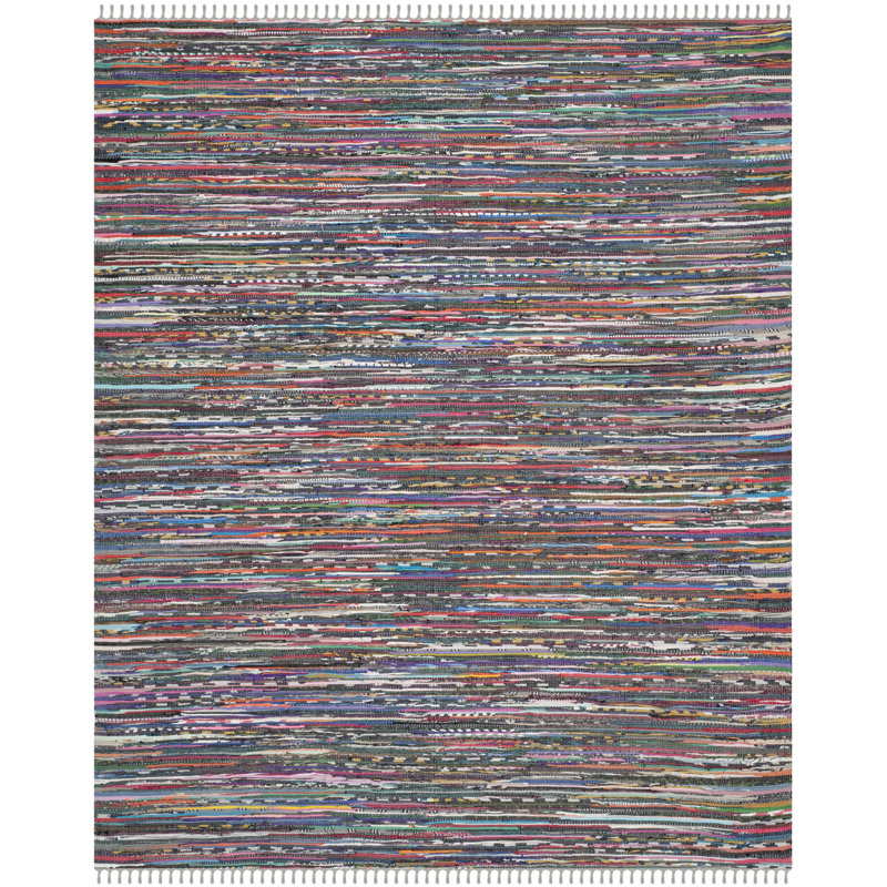 Sue Cotton Hand Woven Area Rug, Rectangle 243 x 304 cm