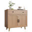 Buffet buffet, armoire d'appoint avec rangement, console de bar avec tiroir et portes, crédence en bois pour le salon, la cuisine, la salle à manger, le vestibule