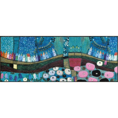 Blue Doormat