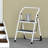 2 - Step Steel Folding Step Stool