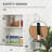 72" Freestanding Kitchen Pantry Cabinet