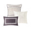Très grand lit - édredon mauve de luxe 7 pièces-132971597-132971600