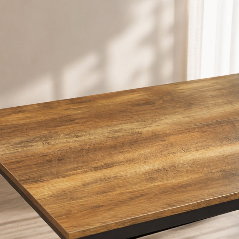 Table de bar industrielle de 180 cm de long, table de pub rectangulaire à hauteur de comptoir