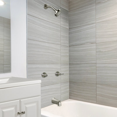 Robinet de baignoire et douche à deux poignées Eastport II