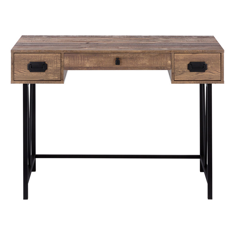 Iske Computer Desk, Brown