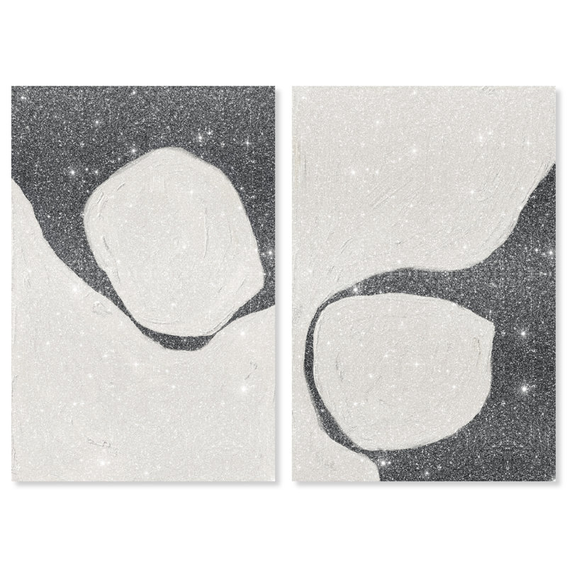 Neutral Balance Set Set by Oliver Gal, 15" H x 10" W, Gallery Wrapped