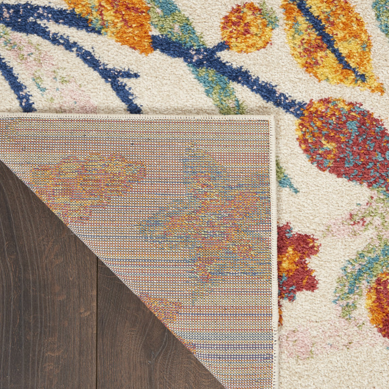 Wendelin Floral Indoor Rug, Runner 2'3" x 7'6"