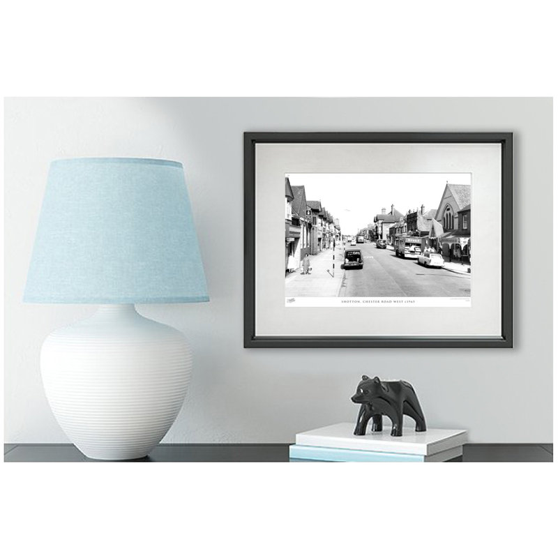 Shotton, Chester Road West C1965 by Francis Frith - Single Picture Frame Print, 45cm H x 60cm W x 2.3cm D