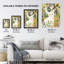 Cat Lover Pet in Summer Flower Garden Wall Art Print
