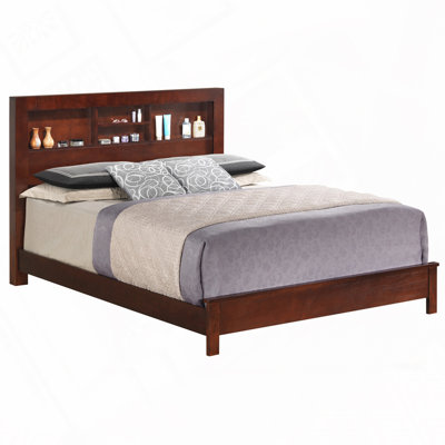 Wooden Storage Platform Bed Frame