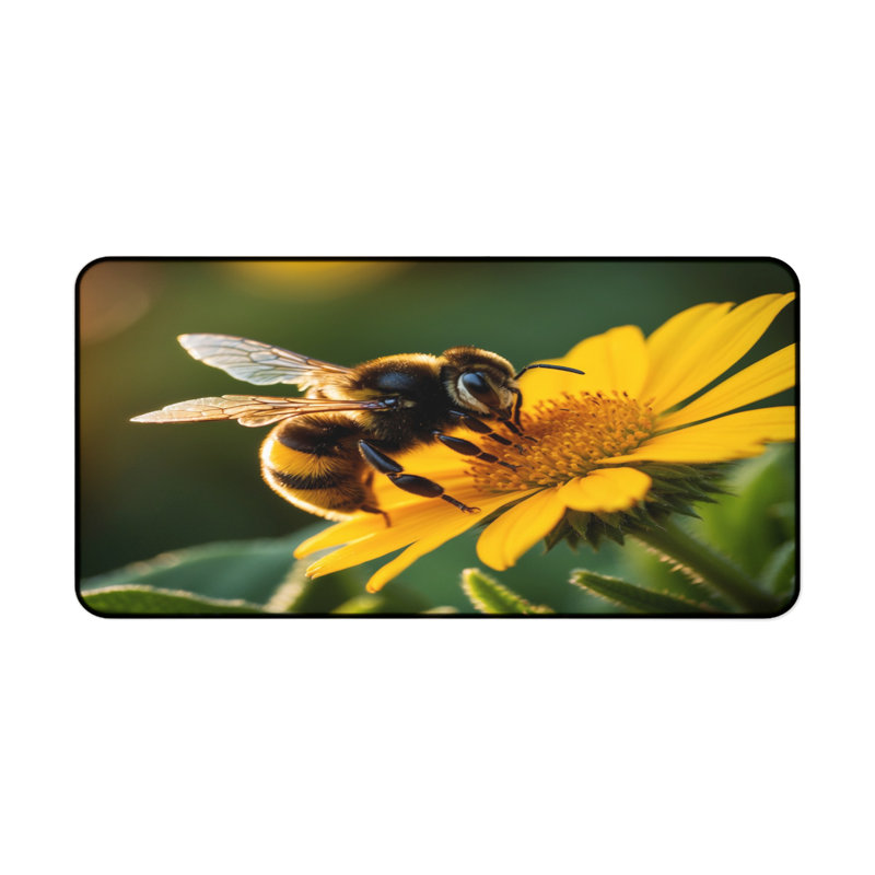 Polyester Desk Pad, 14.4x12.1