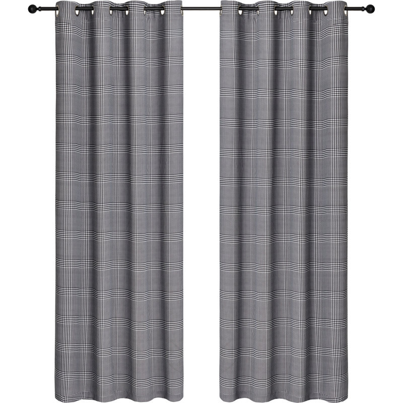 Polyester Room Darkening Curtain Pair